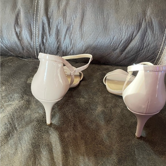 MICHAEL KORS pink ankle strap heels sz 10 m 
Please read description - Picture 3 of 12